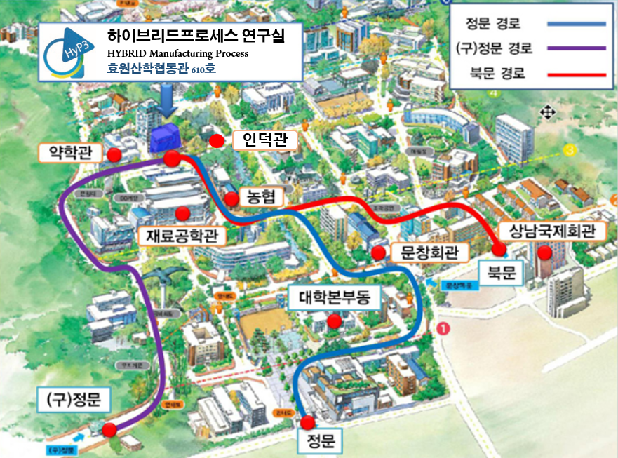 캠퍼스맵 / Campus MAP
